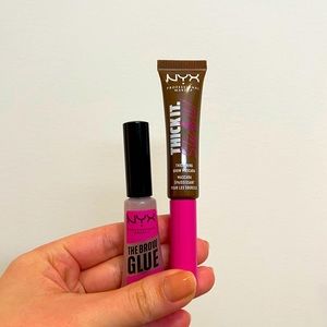 NYX Brow Glue + Thick it Stick it